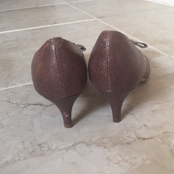 Talbots brown kitten heels - Picture 3 of 7